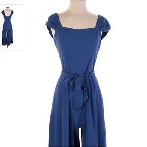 Gal Meets Glam cropped jumpsuit size 6
